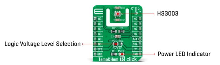 Mikroe Temp&Hum 18 Click